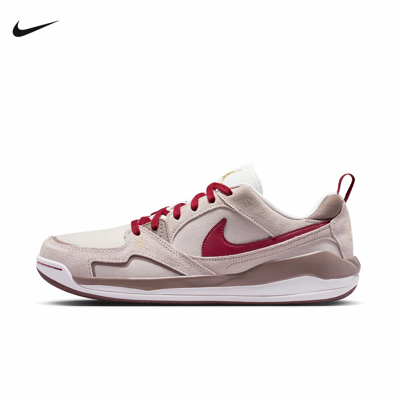 JORDAN耐克男女鞋新年款马年战靴CMFT米红棕运动篮球鞋IQ9781-261