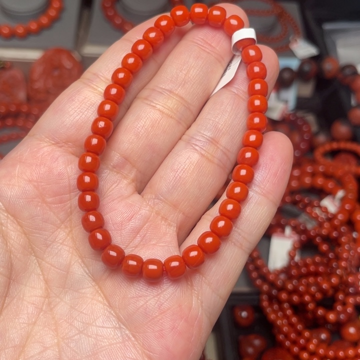 未镶嵌手链南红玛瑙
