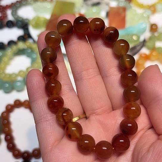 蛇纹石玉未镶嵌手串