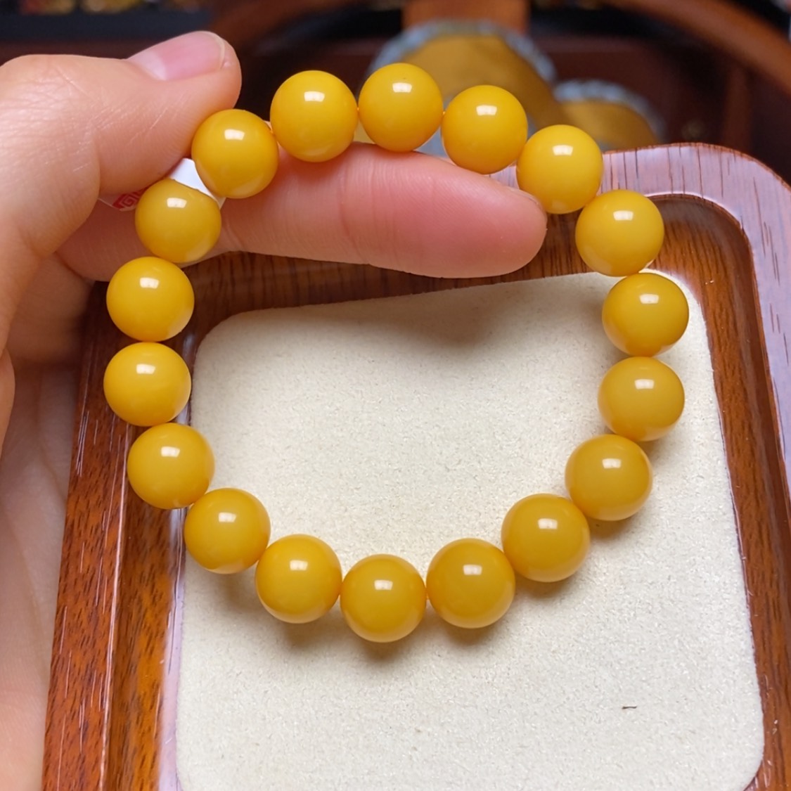 【闪购商品】蜜蜡手链未镶嵌手串