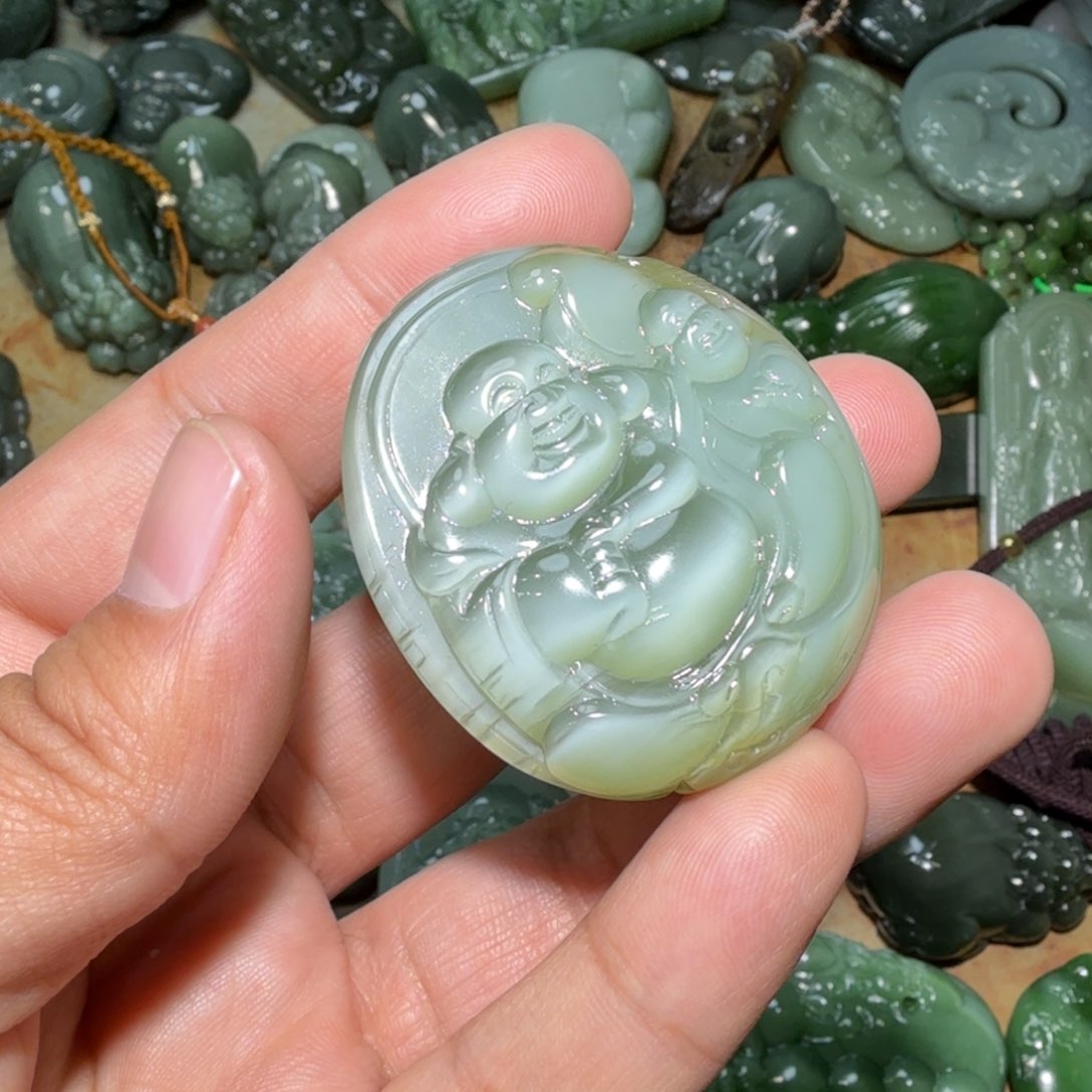 和田玉挂件未镶嵌