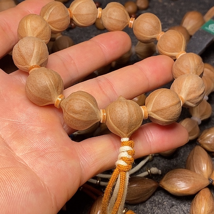 橄榄核手串1.6正圆24号