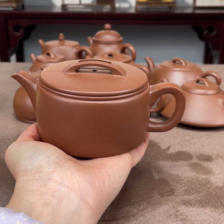超***凡茶壶紫泥汉瓦220毫升