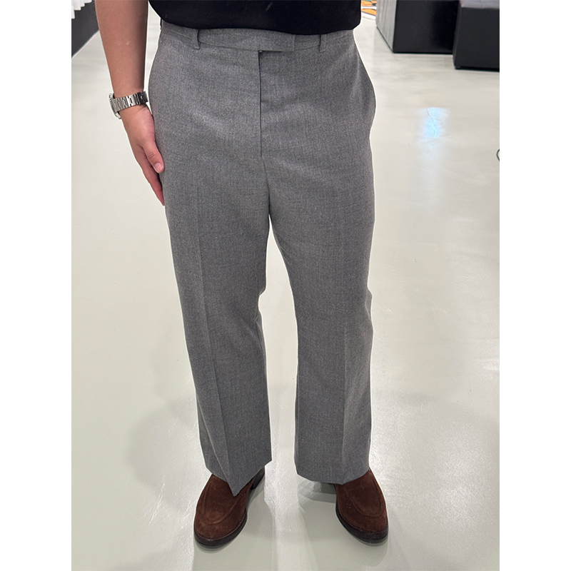 10500CD版”优雅富帅风 Reda100%精纺羊毛 icon灰格调“微喇 西裤