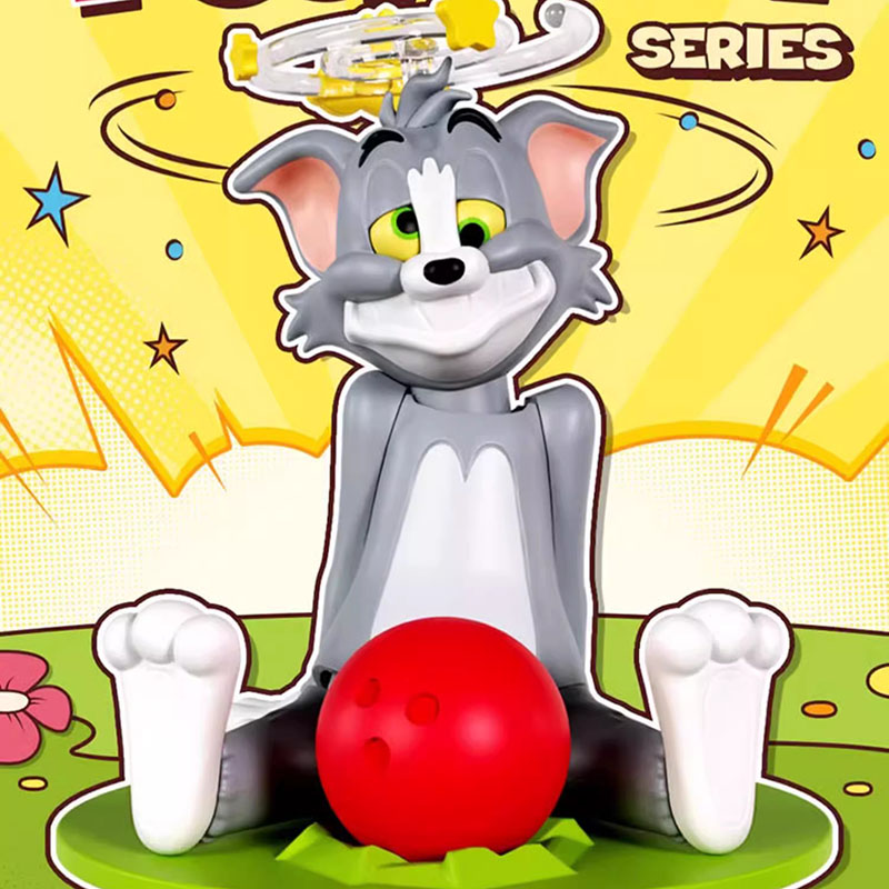 52TOYS 猫和老鼠 倒毒的TOM系列 盲盒 玩具摆件可动