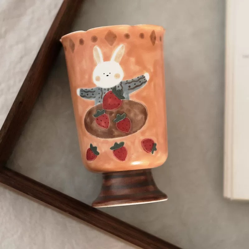 【果酒杯】川谷原创可爱小兔果酒杯