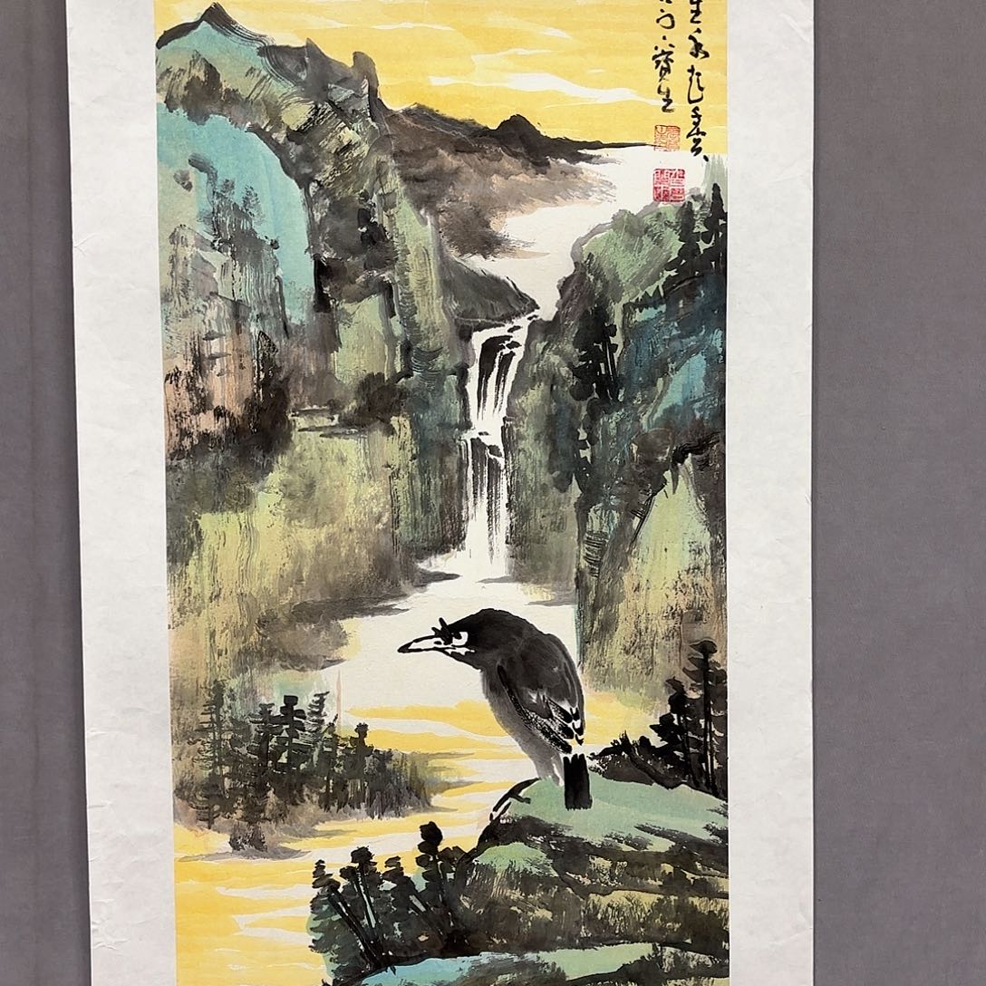 国画国画纯手绘作品请放心去藏