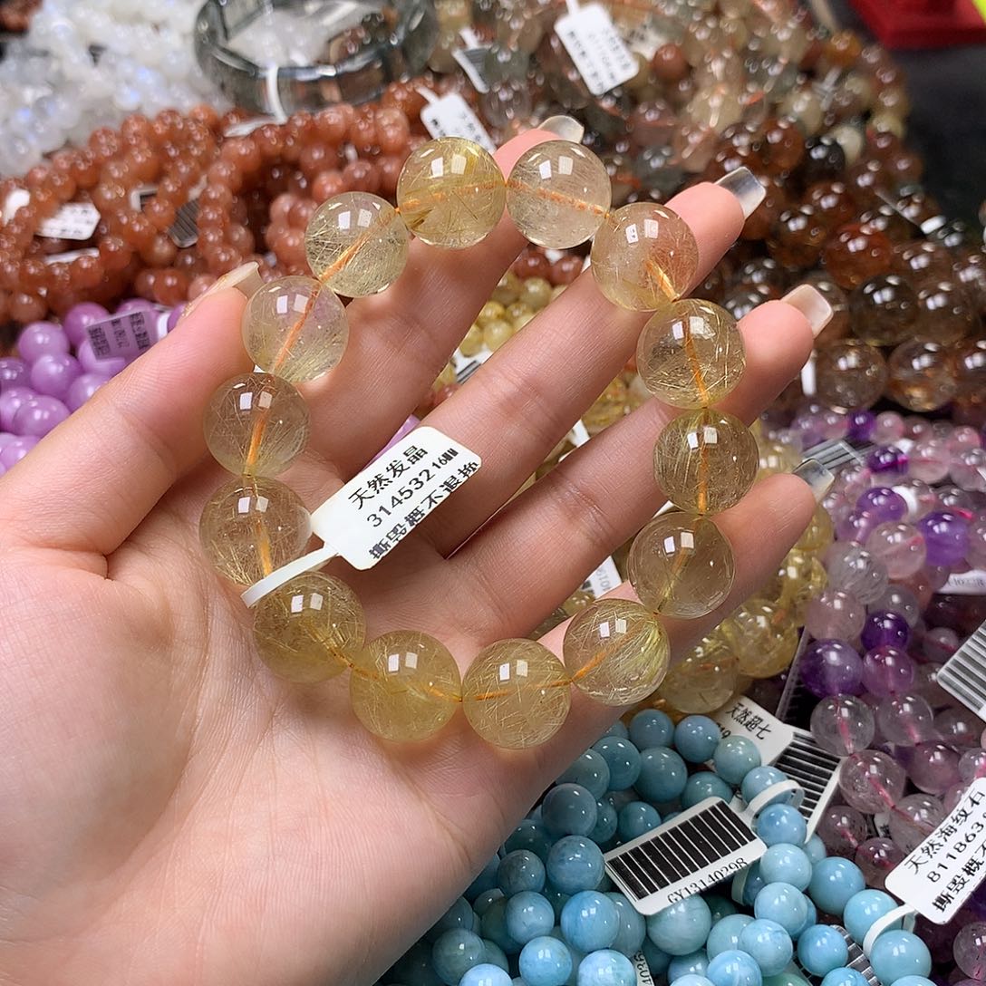 未镶嵌手链水晶，