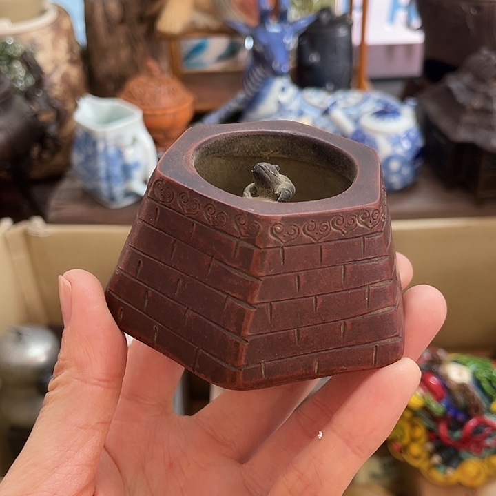张***紫砂中古工艺品摆件