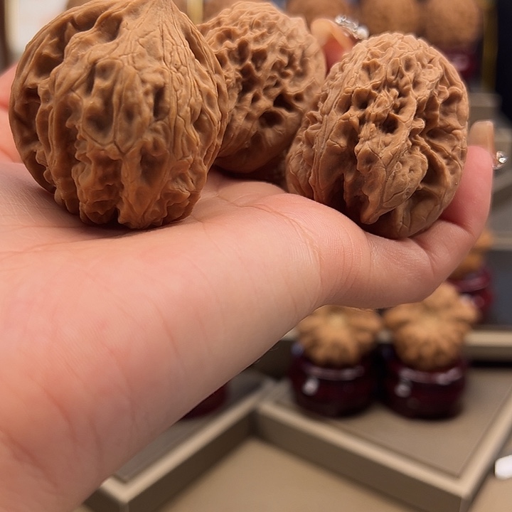 文玩核桃把件鸡心➕暴雪y-022