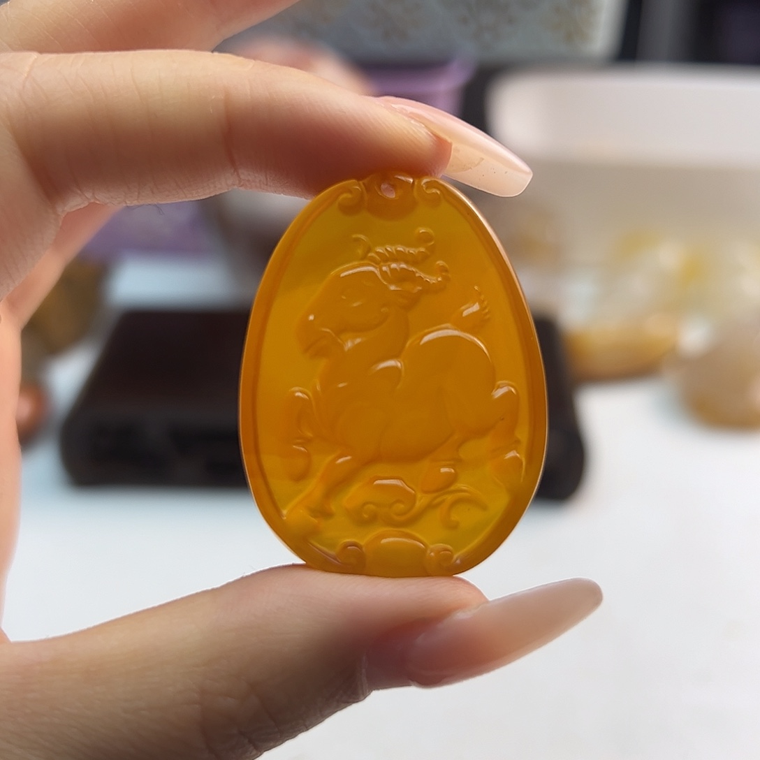 玛瑙/玉髓合金颈饰