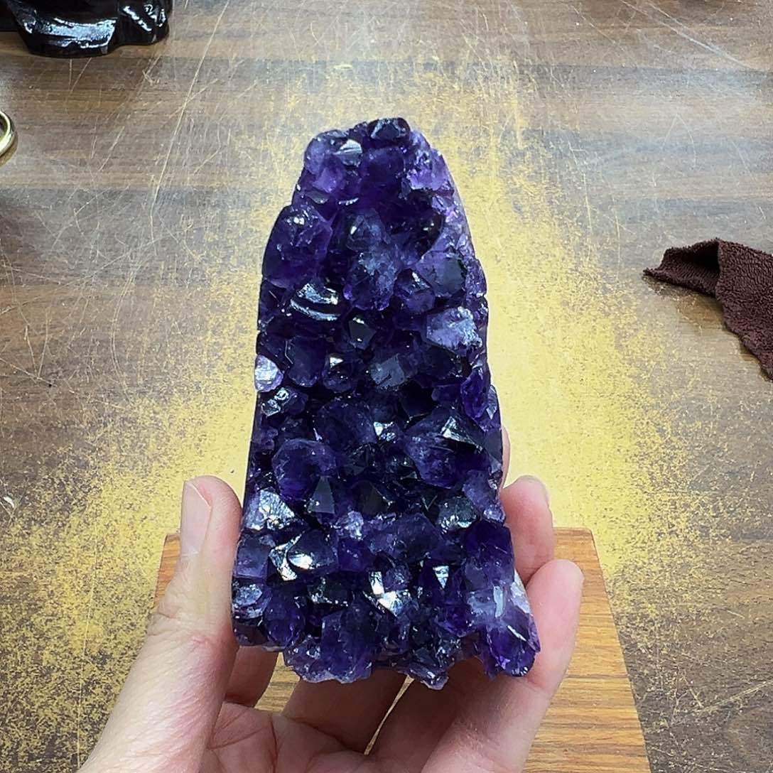 紫晶摆件未镶嵌晶体