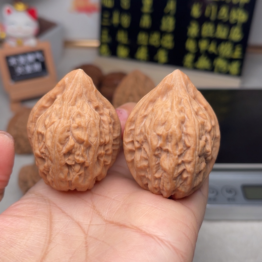 把件文玩核桃瓷瓶鸭嘴