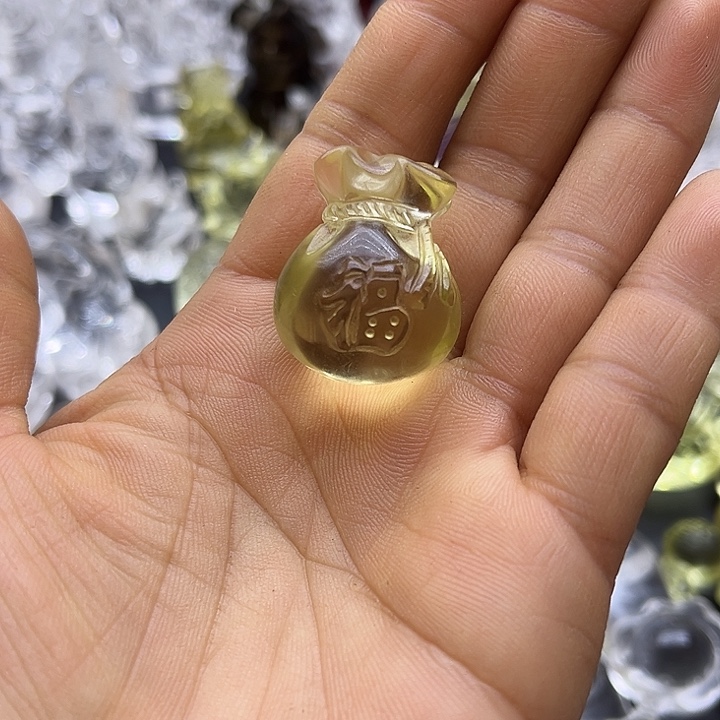 水晶摆件 未镶嵌吊坠