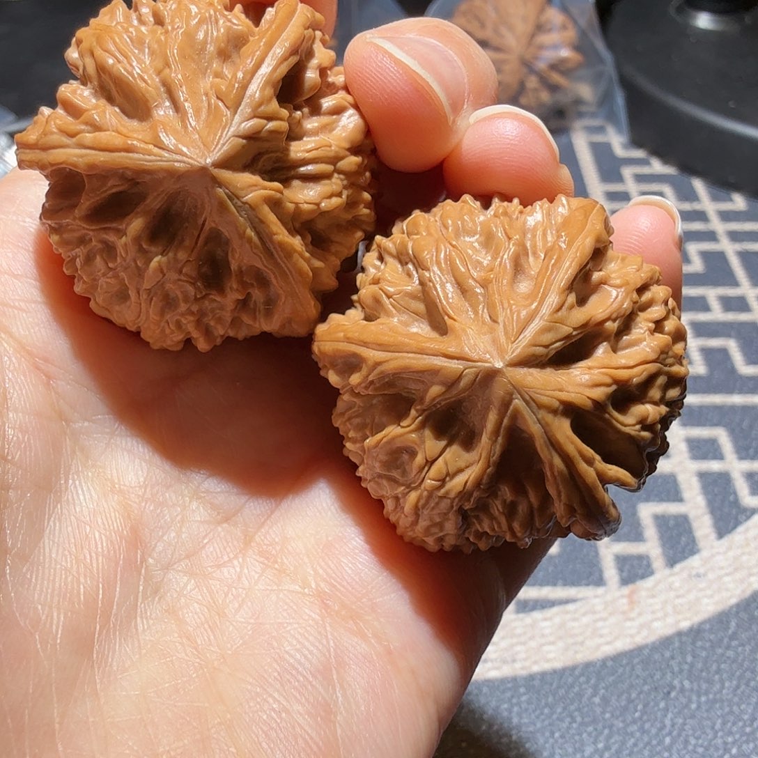 文玩核桃把件35御龙