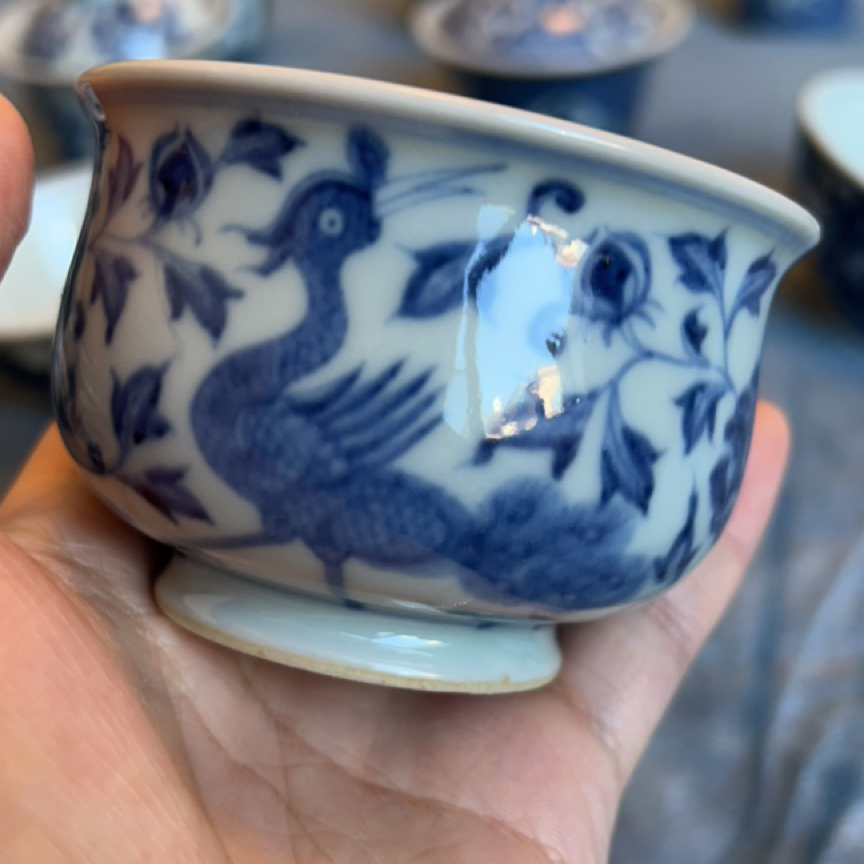 景德镇手工仿明青花陶瓷