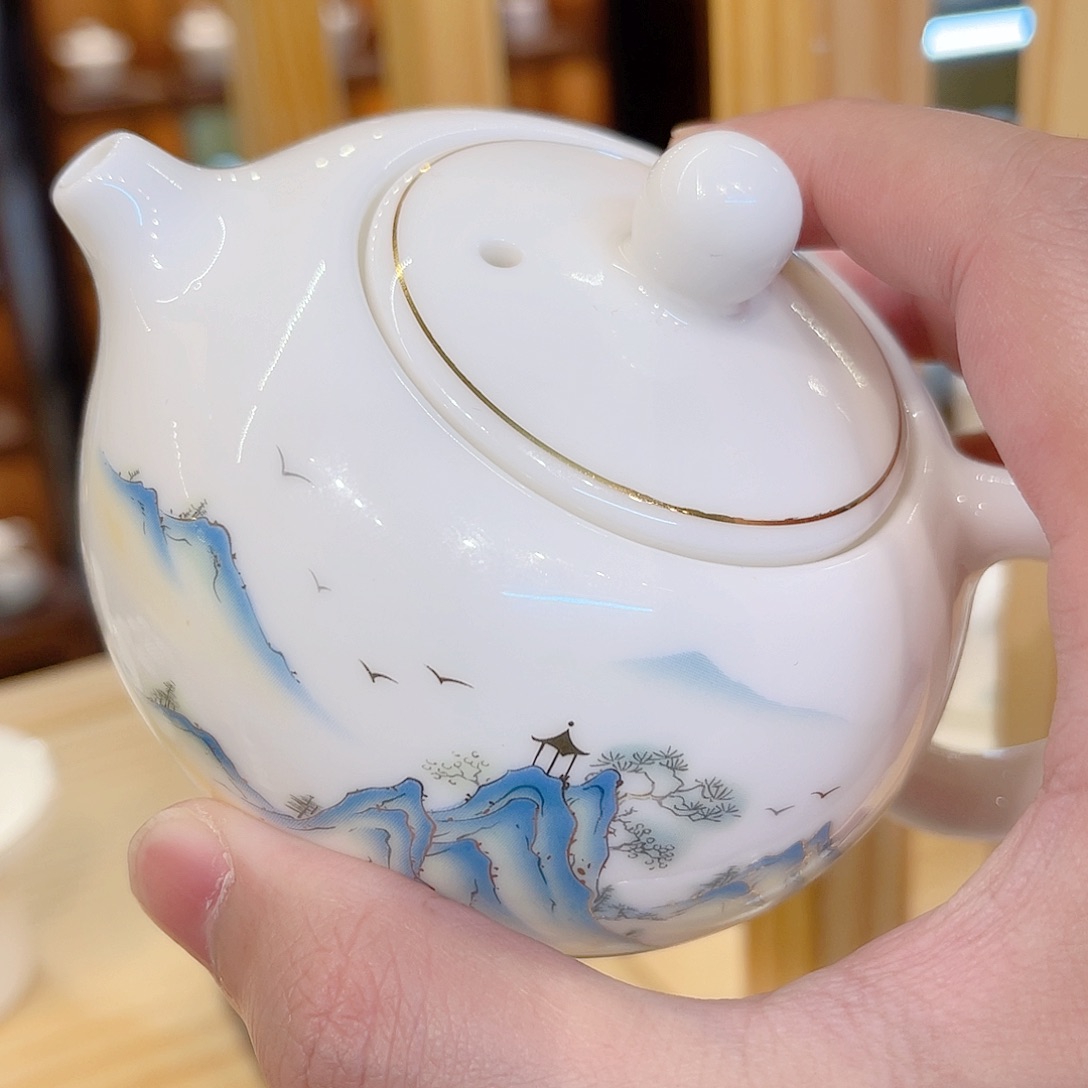 杯羊脂玉瓷羊脂玉瓷