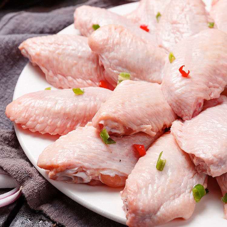 原切鸡翅中拍4斤送1斤 到手5斤   顺丰包邮 包冰率不含冰
