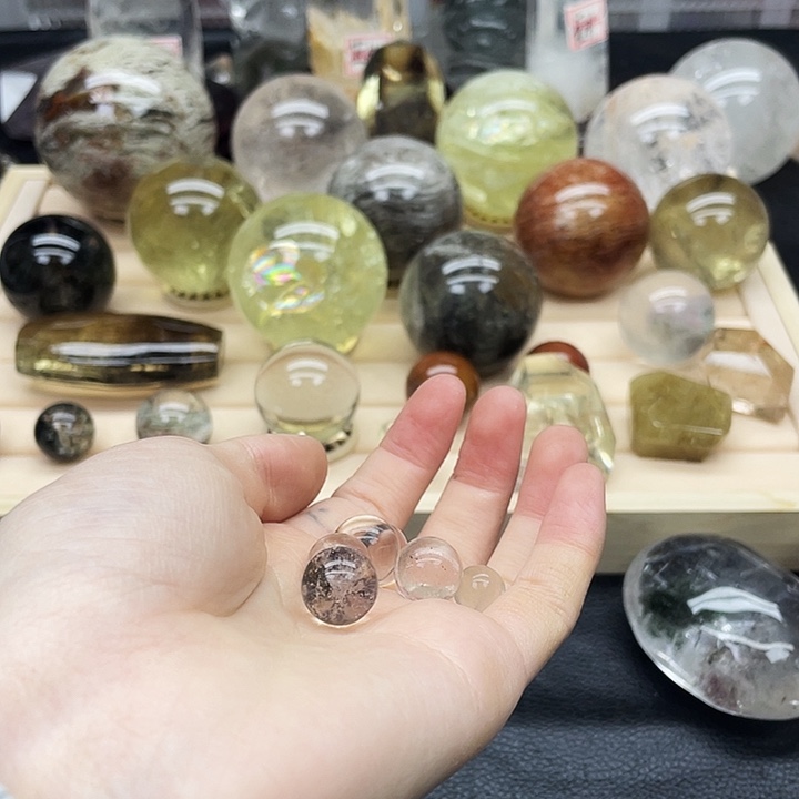 未镶嵌水晶珠宝半成品121水晶