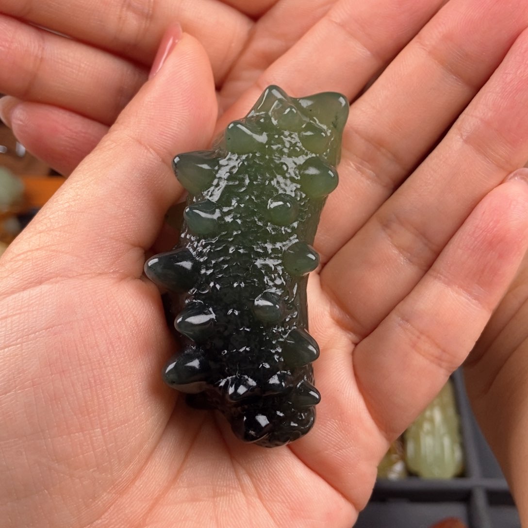 岫玉未镶嵌手把件印***者
