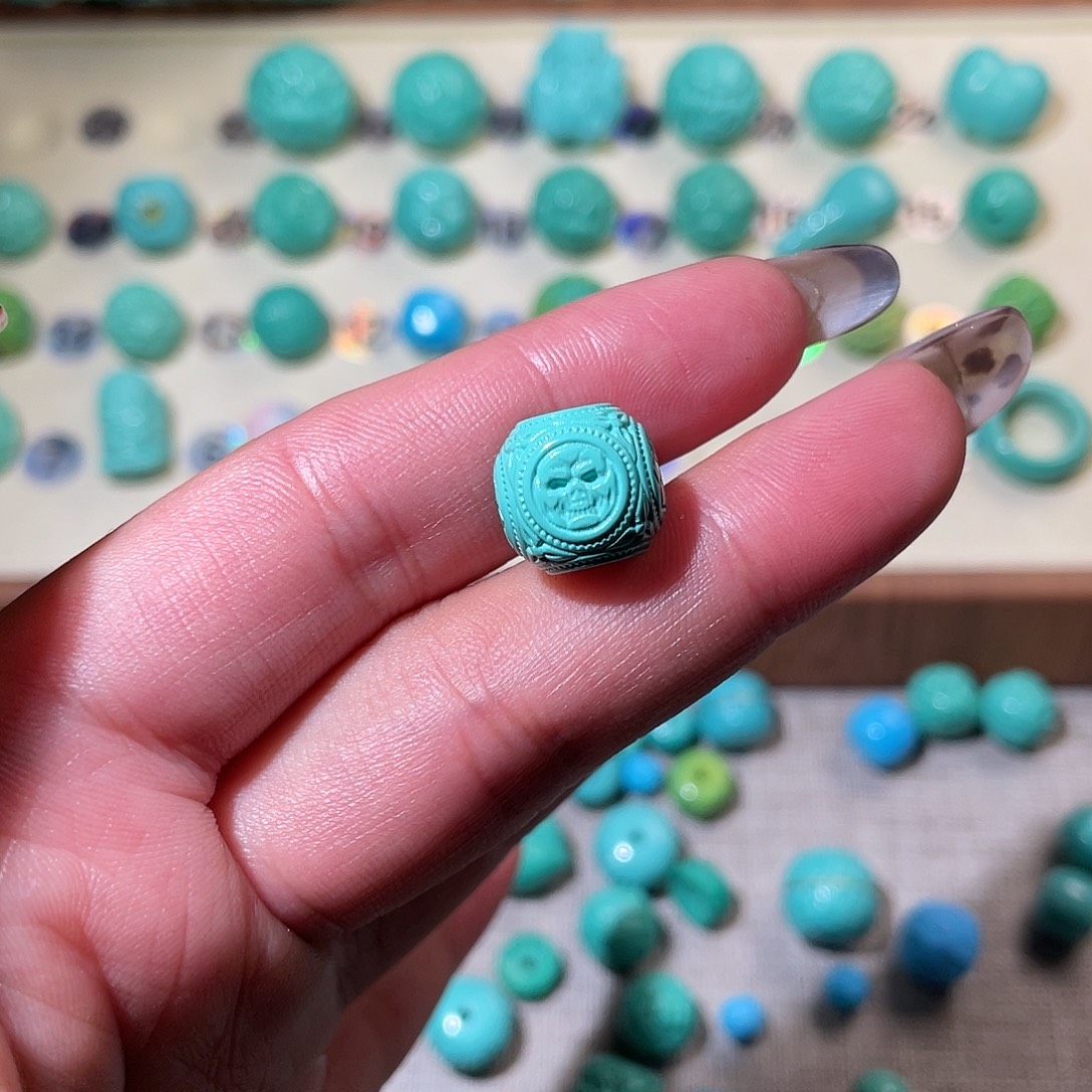 手工雕刻配饰配珠卡11+