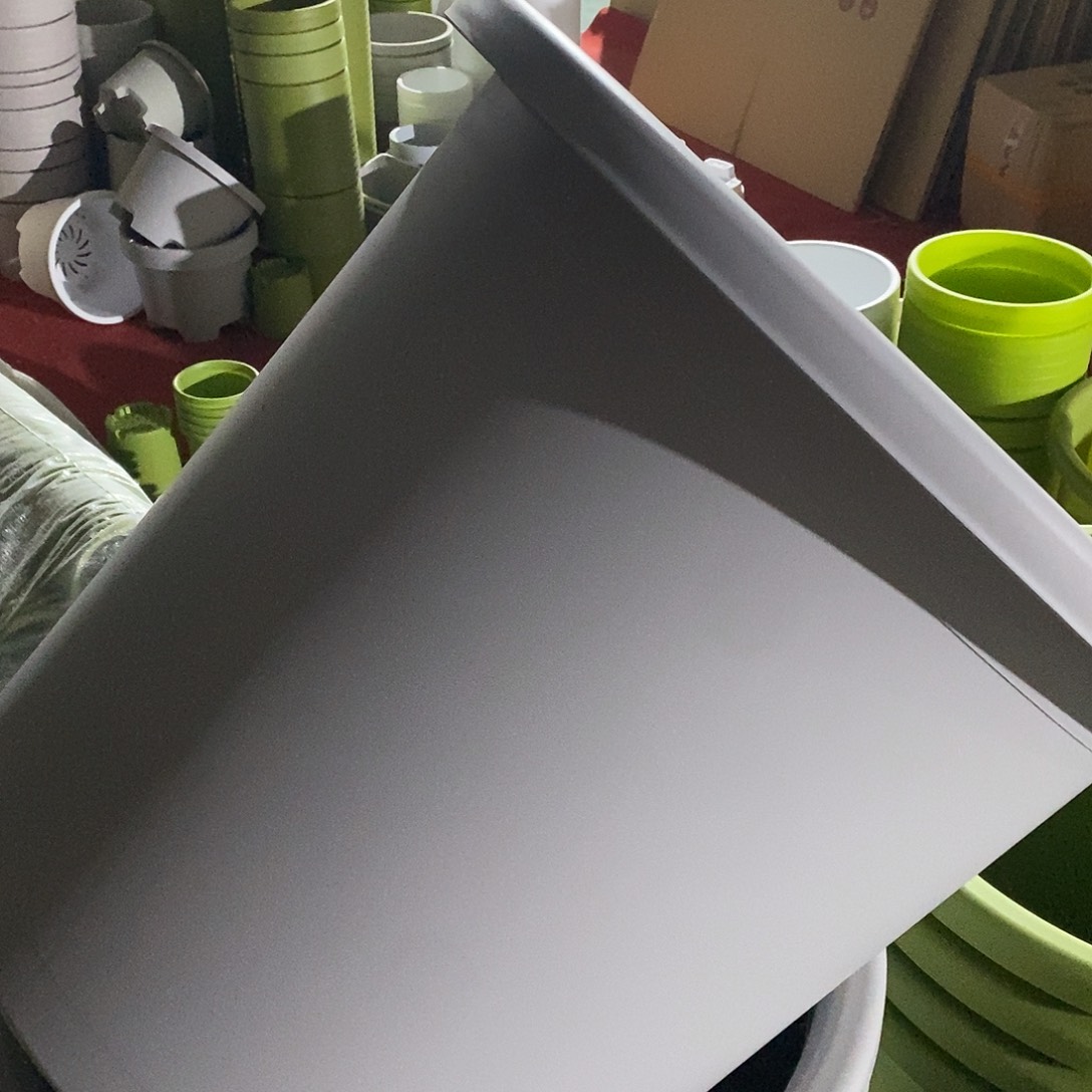 树脂四季12号灰白色2个无拖