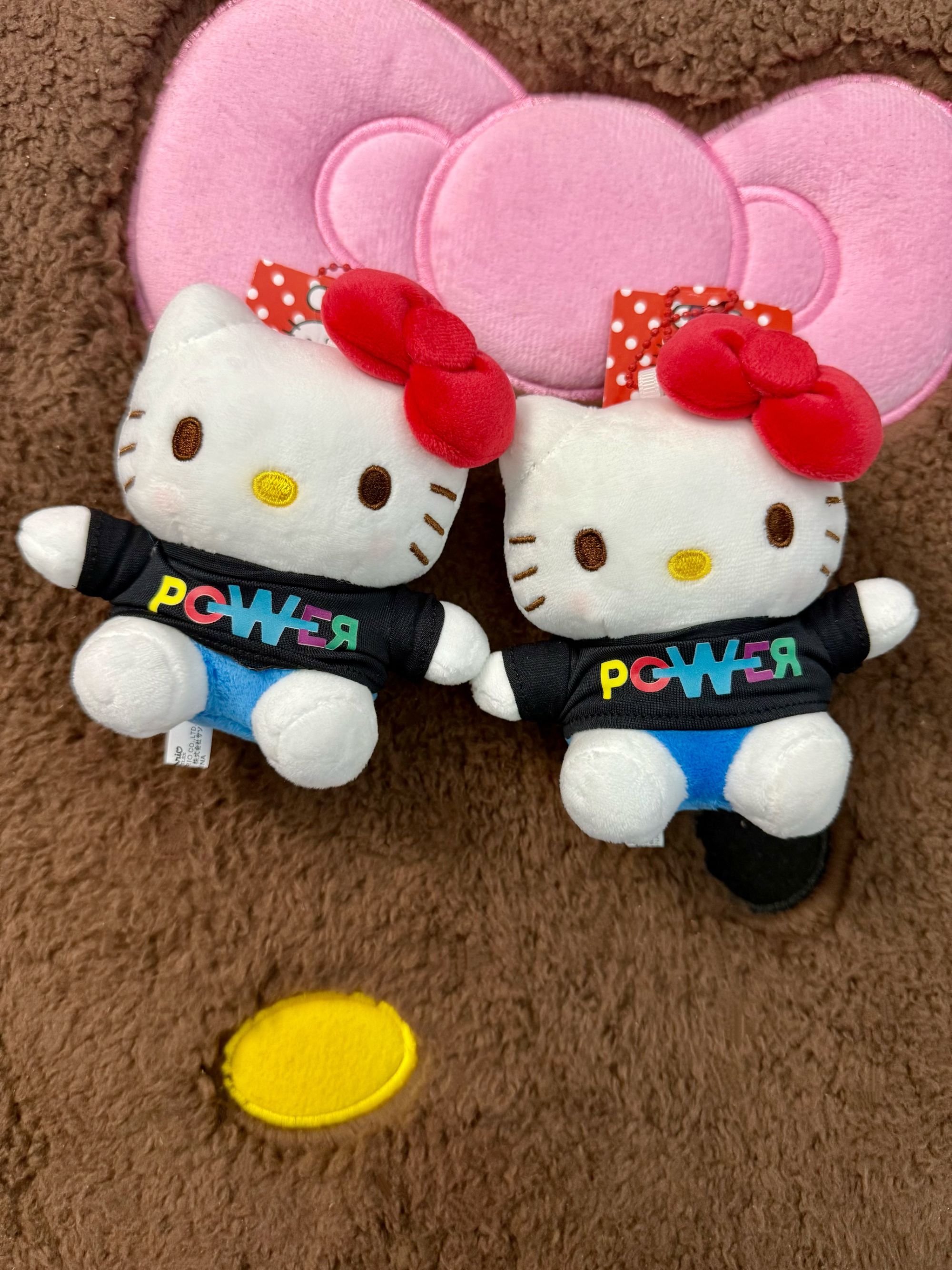 【权志龙同款】Power坐姿helloKitty包包挂件可爱毛绒挂饰kitty挂件