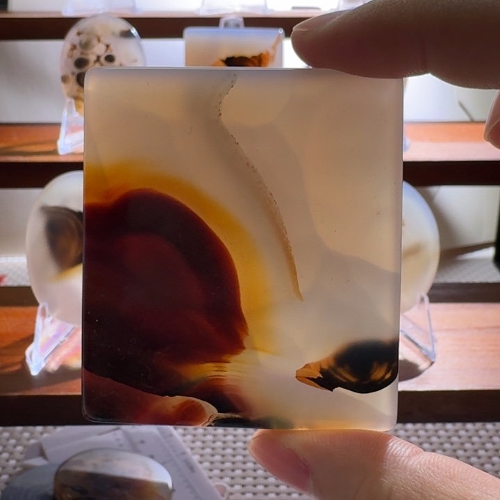 玛瑙/玉髓合金颈饰