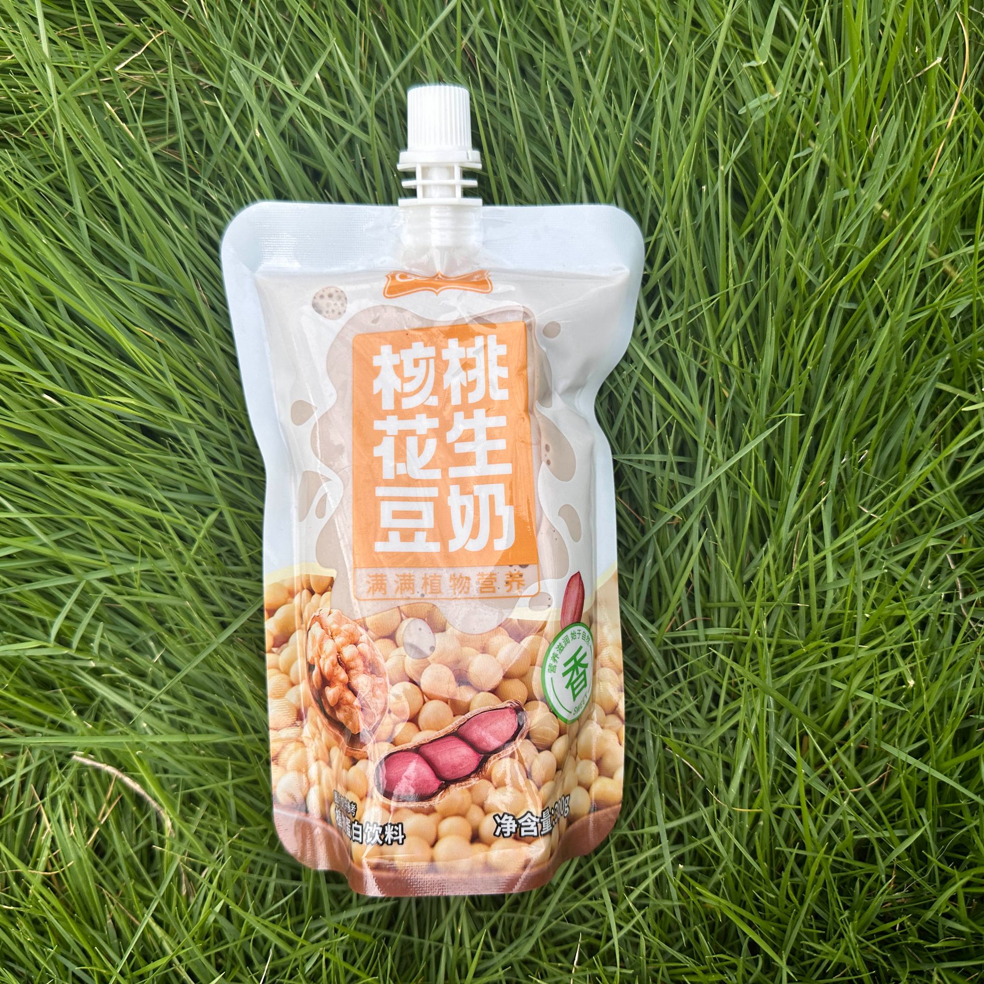 麦中皇核桃花生豆奶/甜豆浆/黑豆豆浆