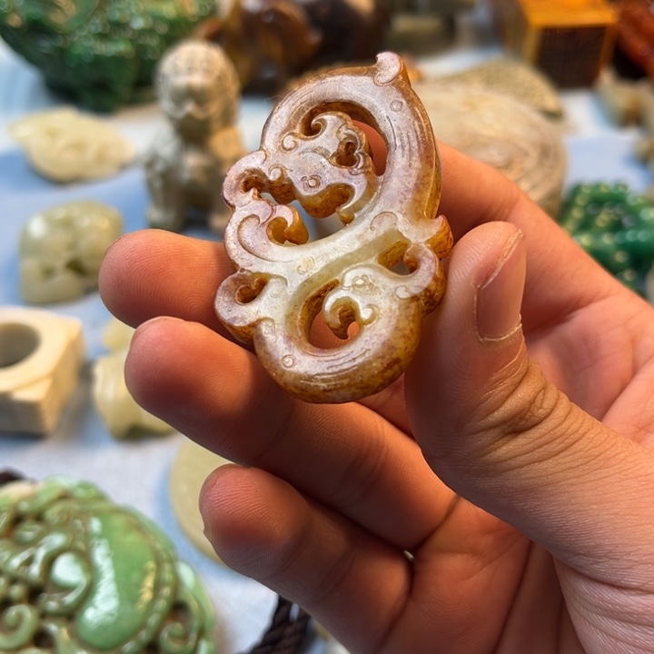 陶其他精品手把件摆件