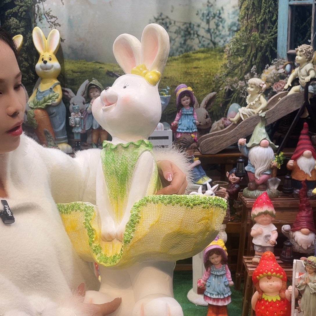 摆件花园摆件红红火火