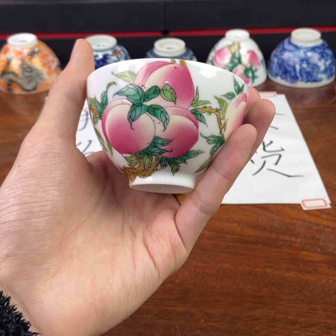 杯景德镇手绘陶瓷艺术