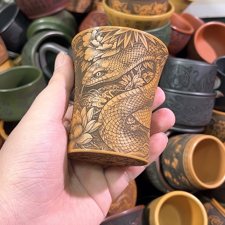 茶杯紫砂全手工紫砂主人杯