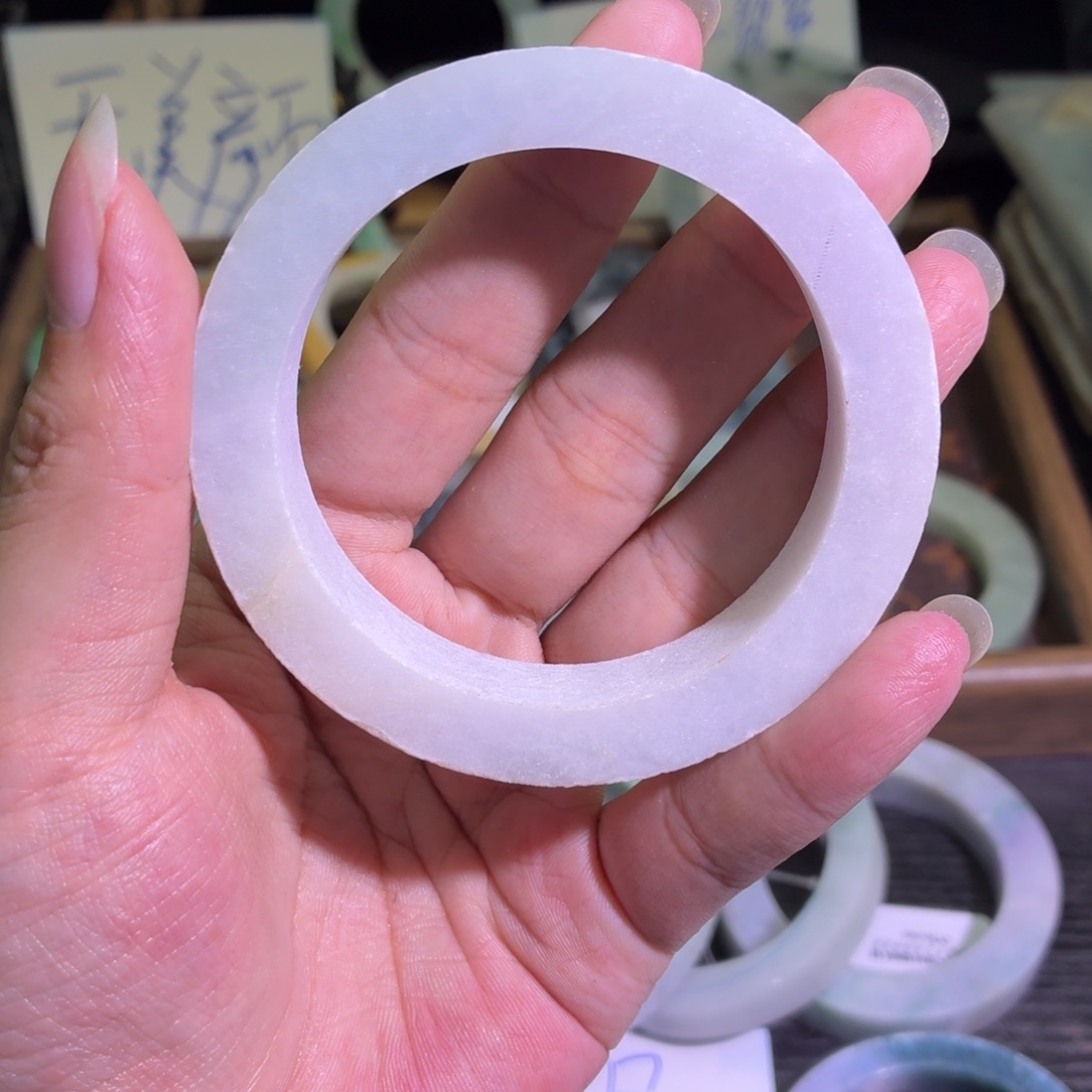 定制翡翠未镶嵌缅甸翡翠A货手镯毛胚定制