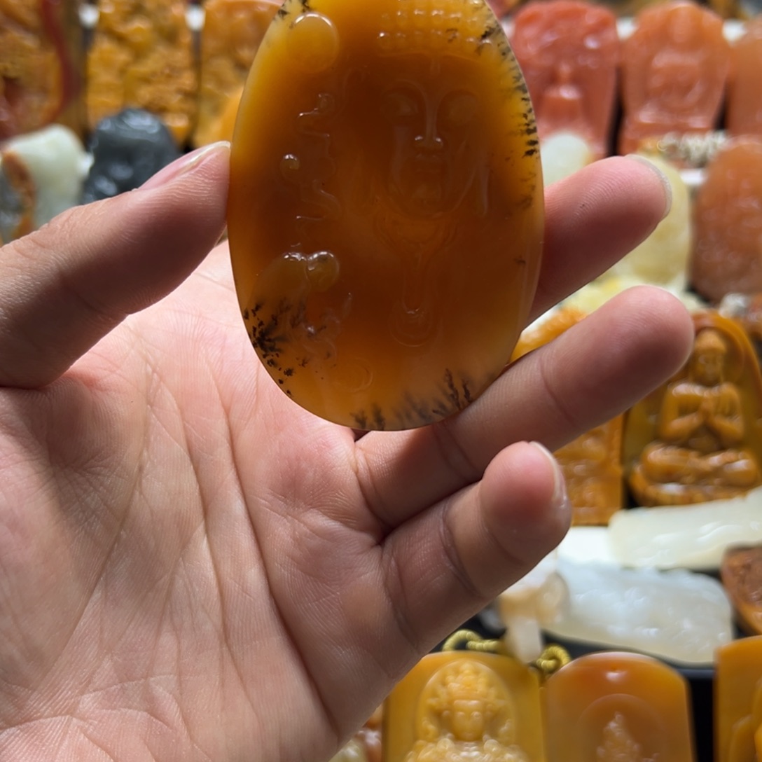 石英质玉（黄龙玉）黄龙玉未镶嵌