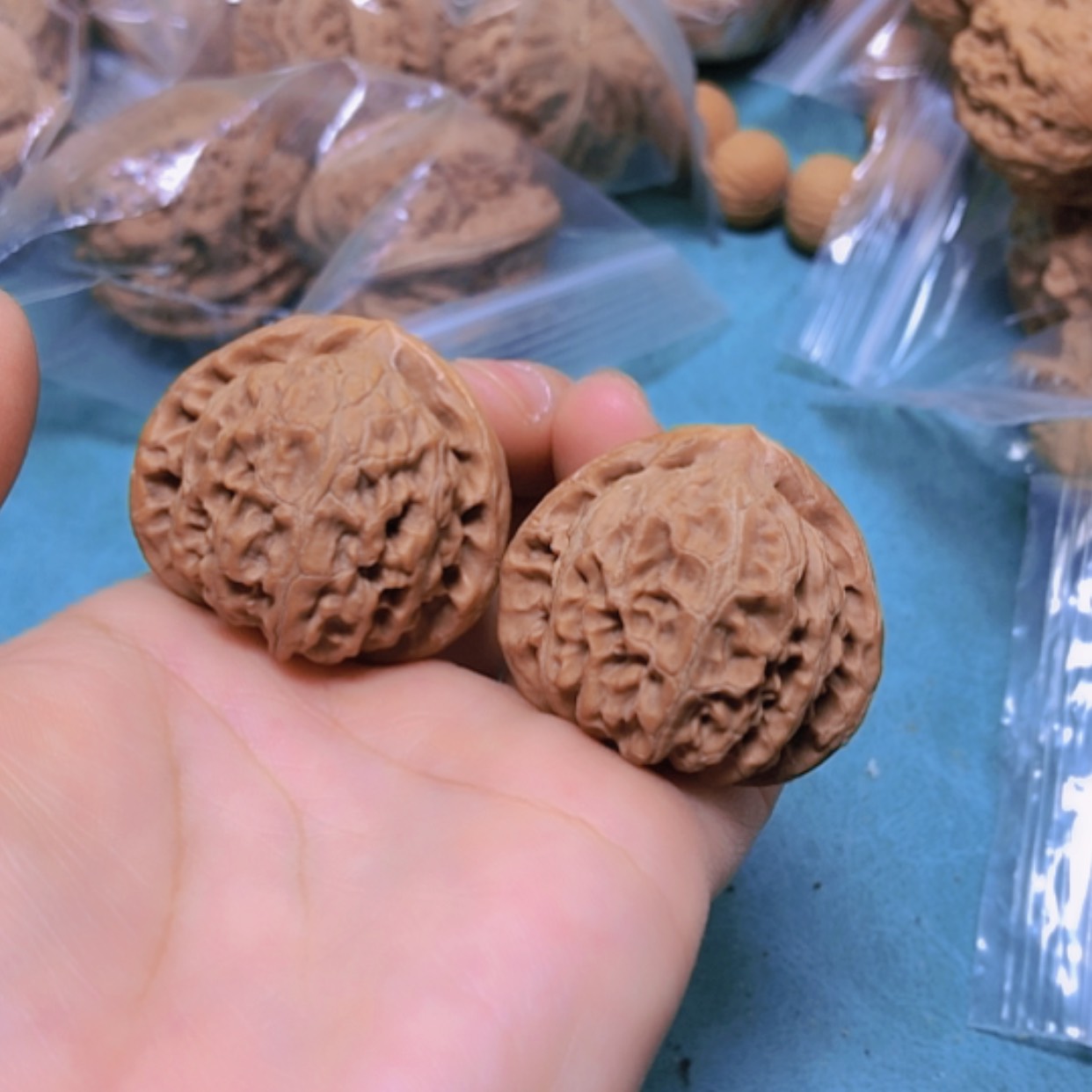 【闪购商品】把件核桃37.5宫灯有修