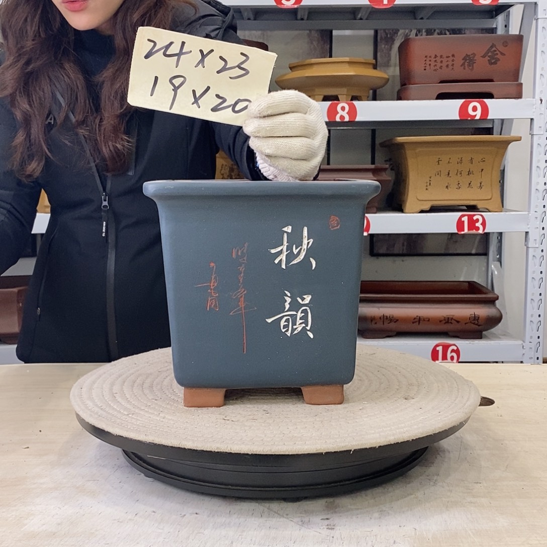 紫砂花盆紫砂花盆瑕疵