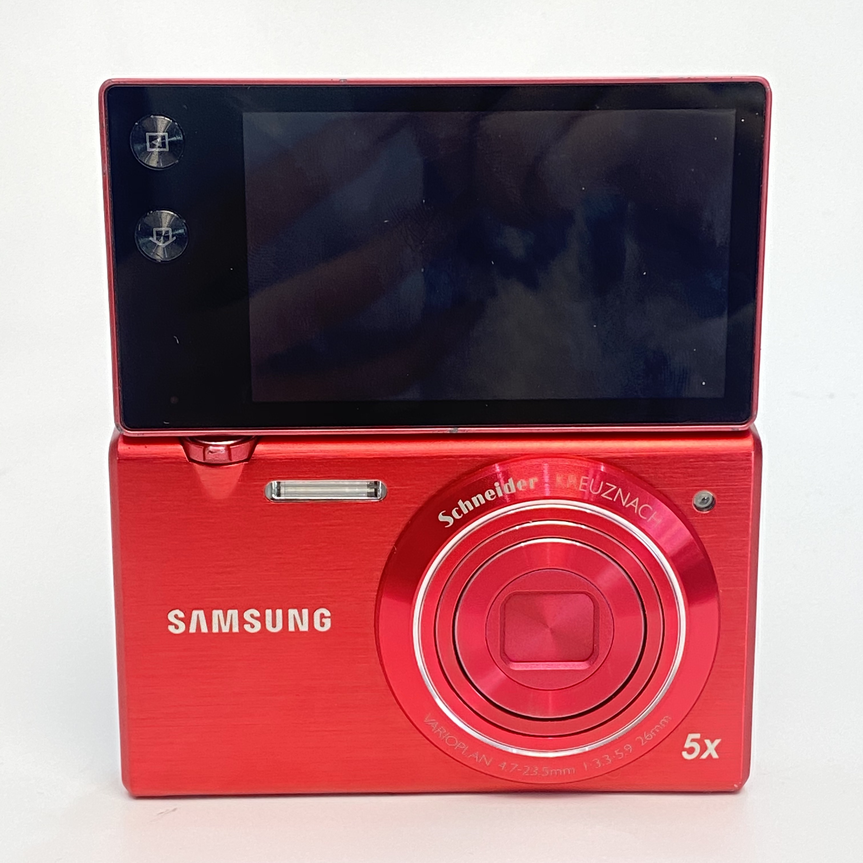 95新 Samsung/三星 mv800红色1610w像素5x光变ccd数码相机