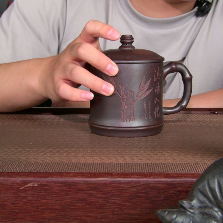 茶杯紫砂高货放漏