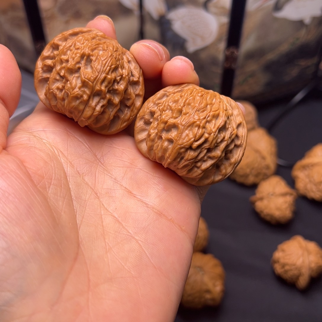 文玩核桃吊坠40老树山地磨