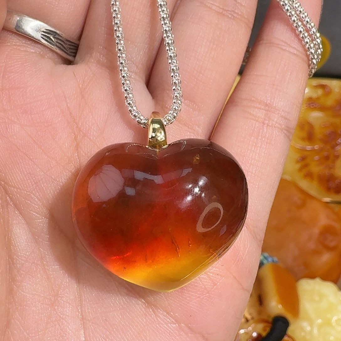 琥珀未镶嵌裸石我