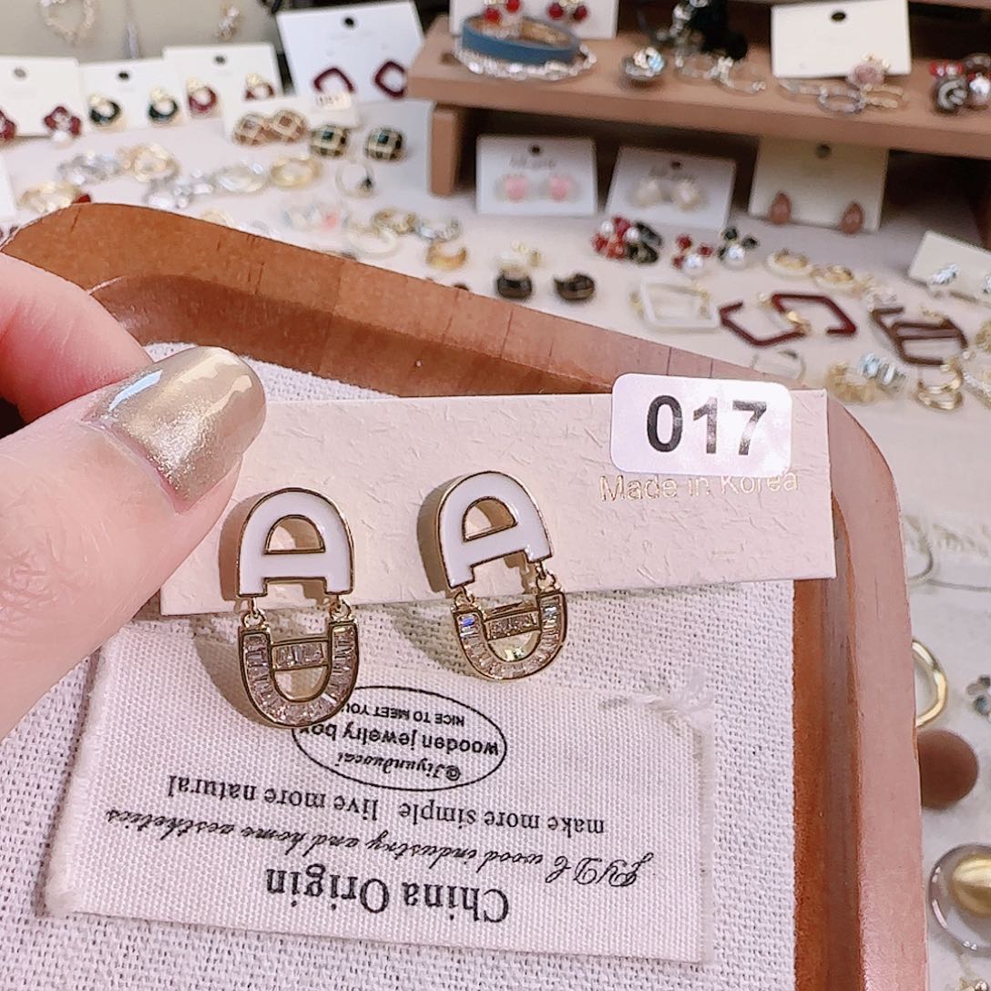 仿珍珠铜合金锡合金纯铜耳钉