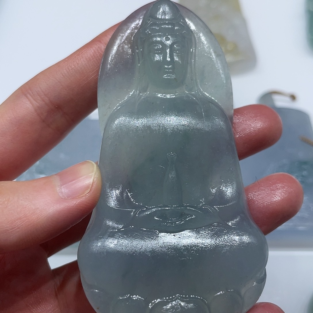 定制翡翠未镶嵌挂件