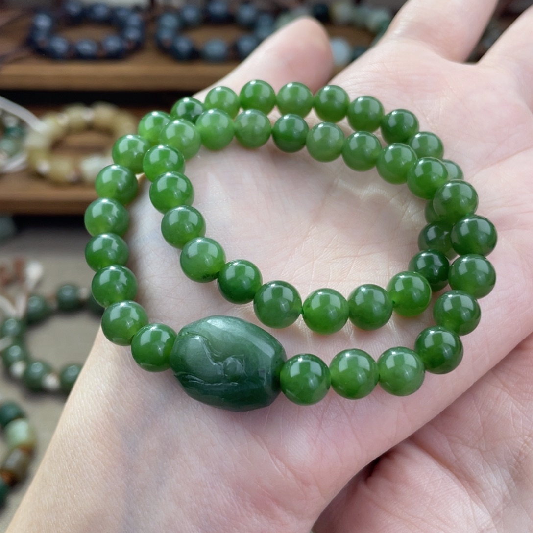 厨***农和田玉未镶嵌手链