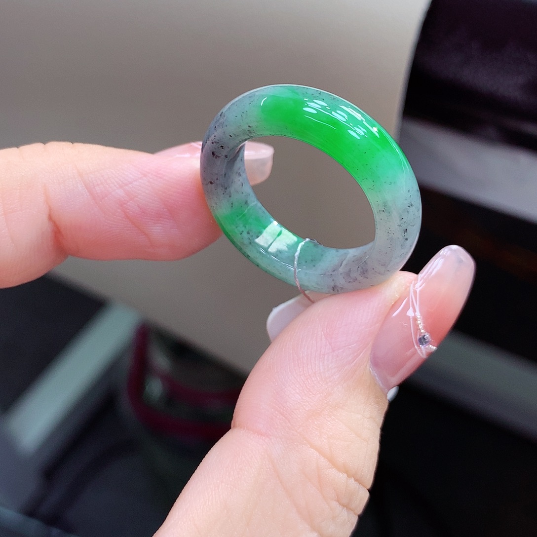 未镶嵌戒指翡翠22号