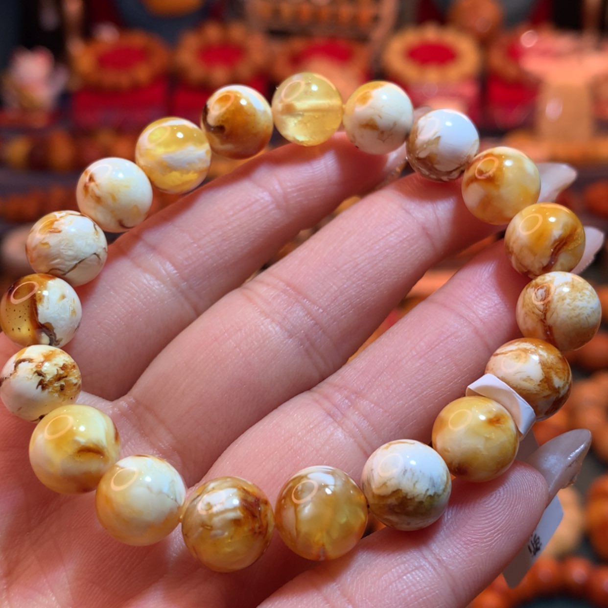 【闪购商品】蜜蜡手串未镶嵌蜜蜡手串