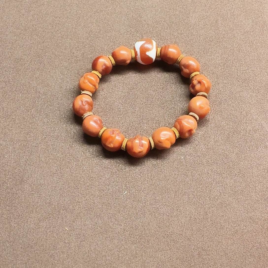 玛瑙/玉髓未镶嵌手链