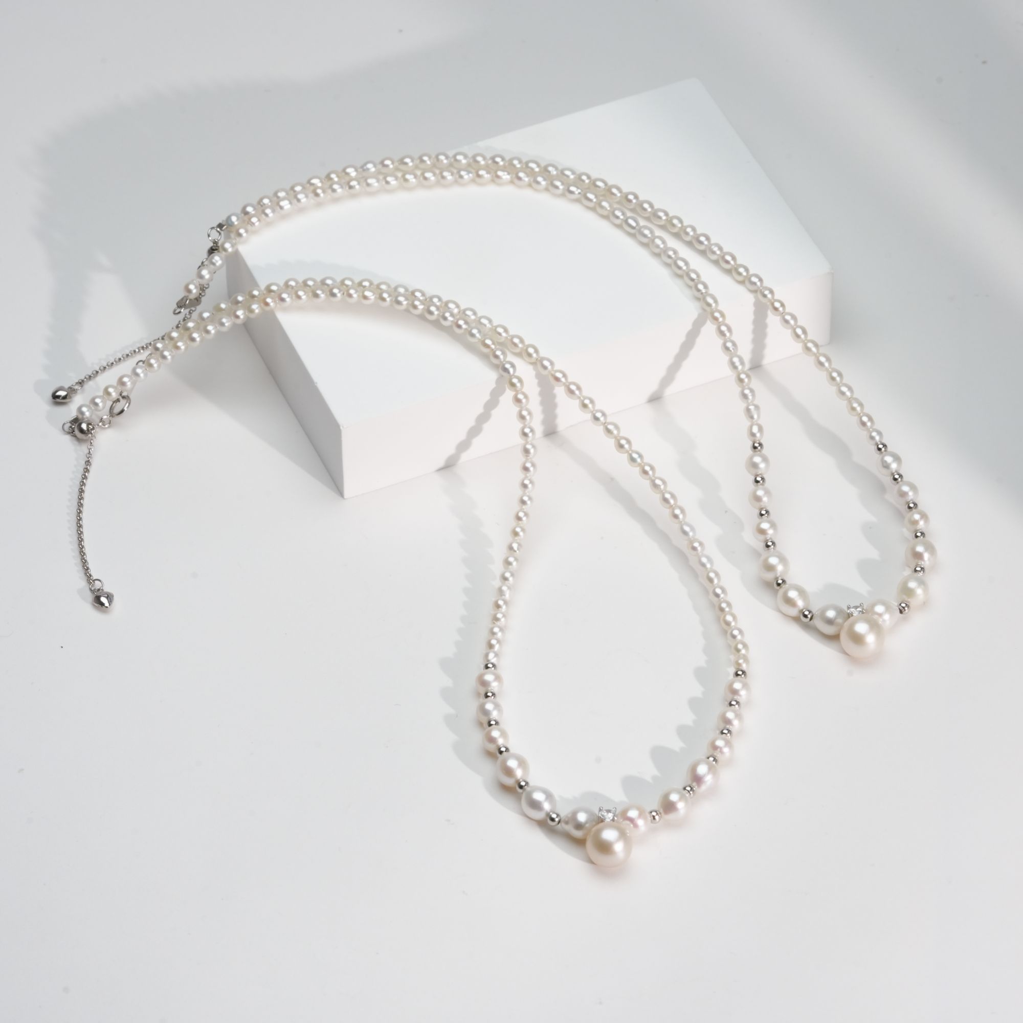 【小北好物】淡水珍珠DIY项链约3-7mm【多样性发一件】QH27X590