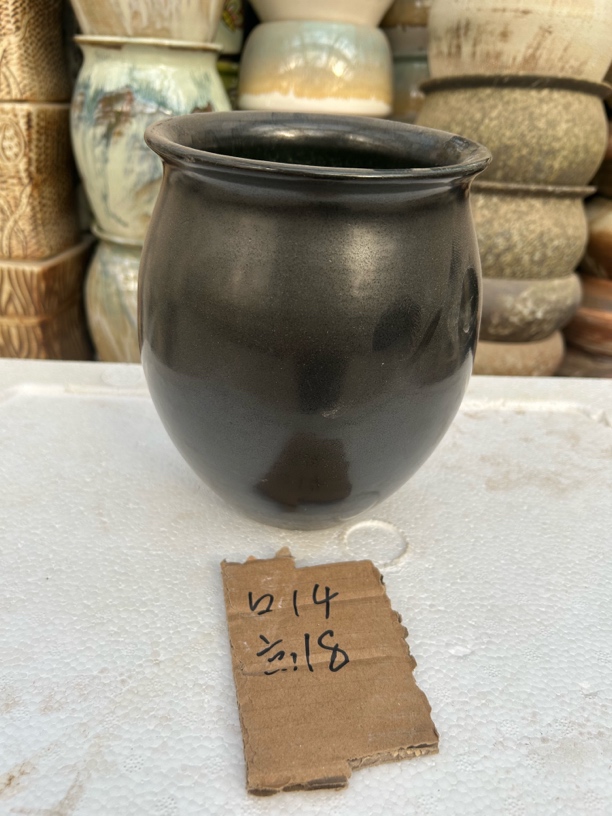 大号透气粗陶花盆绿植盆景大口径老桩陶瓷装饰盆