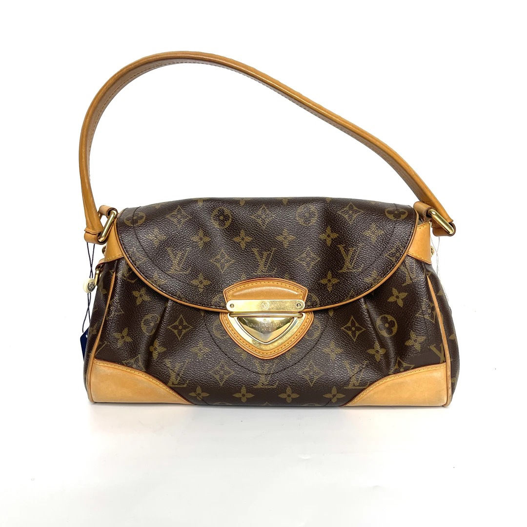 99新 LouisVuitton/路易威登 大迈/金豆腋下包/98新